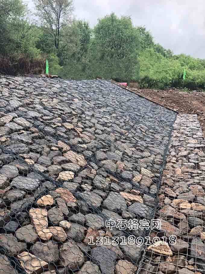 護(hù)岸鉛絲石籠 護(hù)岸鉛絲石籠